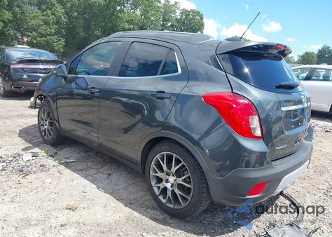 2016 Buick Encore Sport Touring from USA, damaged, VIN KL4CJ1SM0GB528601